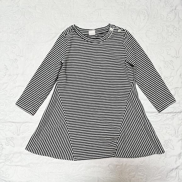 Gap Striped Long Sleeve Dress Size 2T - Picture 2 of 4